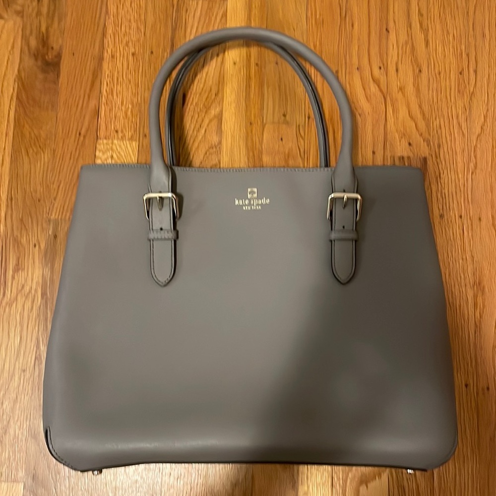 Kate Spade Grey Leather Purse